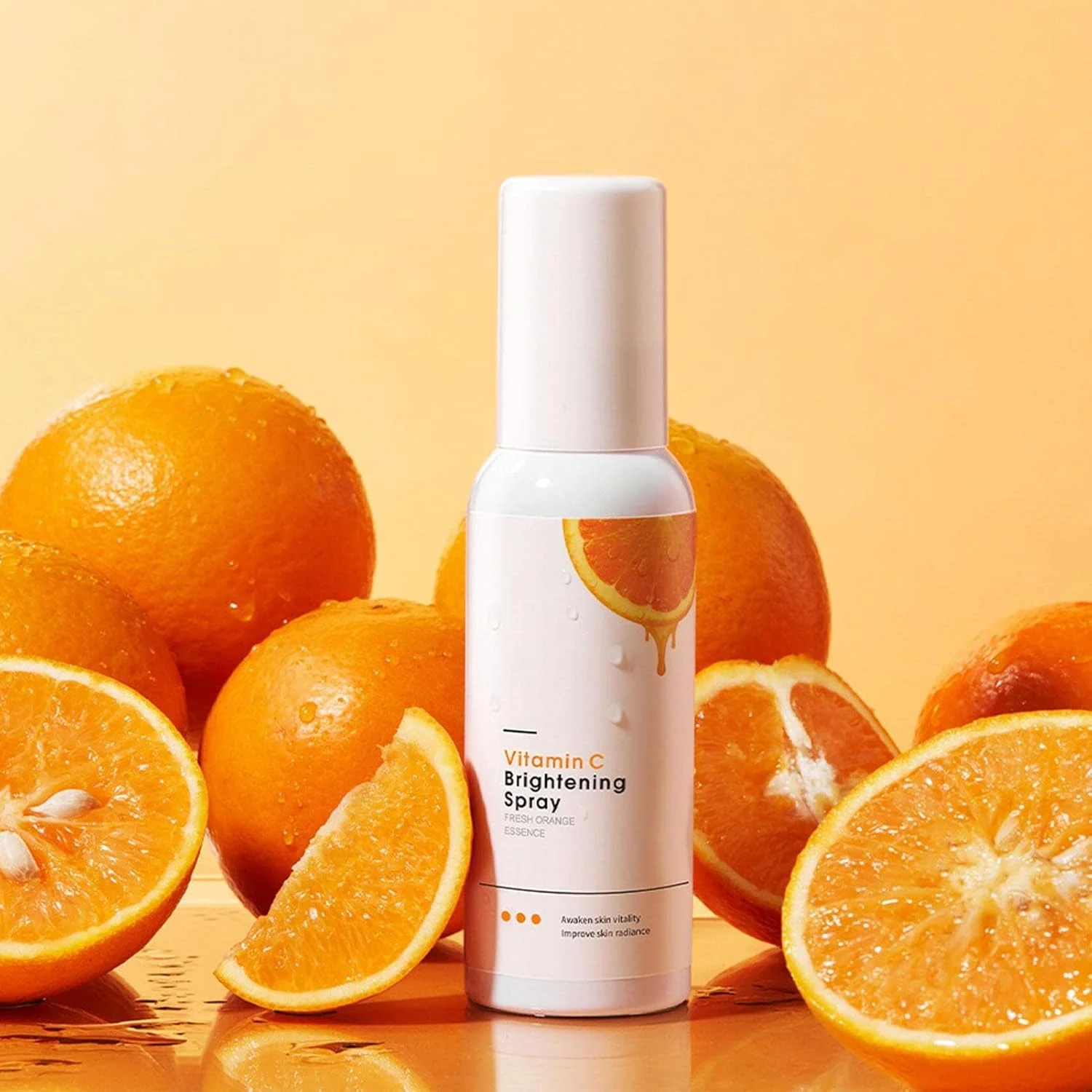 اسپری صورت ویتامین C، اسپری تنظیم کننده و مه صورت ویتامین C ۱۰۰ میلی لیتر - اسپری صورت ویتامین C آبرسان و مرطوب کننده، روشن کننده پوست، مرطوب کننده، کوچک کننده منافذ