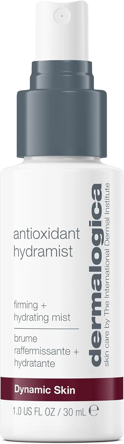 تونر آبرسان و آنتی اکسیدان درمالوجیکا (30 میلی لیتر) اسپری تونر ضد پیری صورت که به استحکام و آبرسانی پوست کمک می کند - مناسب برای استفاده در طول روز