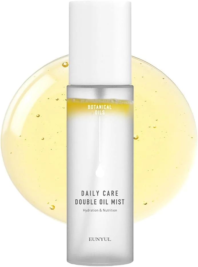 اسپری صورت روغن دوتایی مراقبت روزانه EUNYUL، ۱۰۰ میلی لیتر (یک عدد)، اسپری صورت مراقبت از پوست کره ای برای رطوبت رسانی عمیق