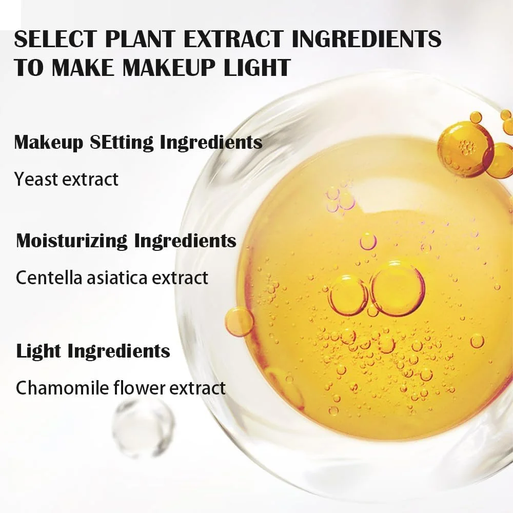 اسپری تثبیت کننده آرایش مرطوب کننده ماندگار KASTWAVE برای ایجاد ظاهری شبنم دار، فیکساتور آرایش ضد آب، میست صورت کنترل کننده چربی، وگان و بدون تست حیوانی، ماندگاری تا 16 ساعت