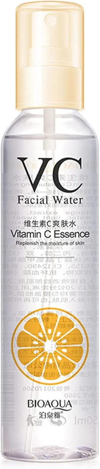 اسپری آبرسان و مرطوب کننده صورت حاوی ویتامین C، حجم 150 میلی لیتر