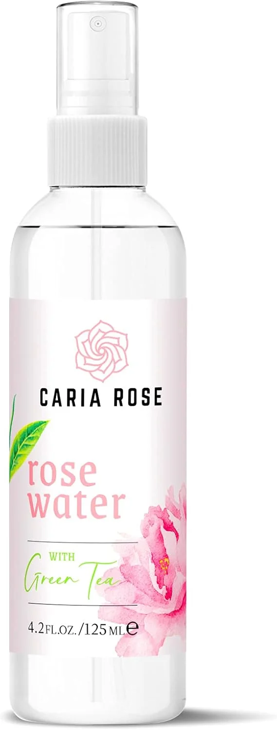 اسپری آبرسان گلاب با چای سبز | تونر صورت گلاب با چای سبز (125 میلی لیتر)