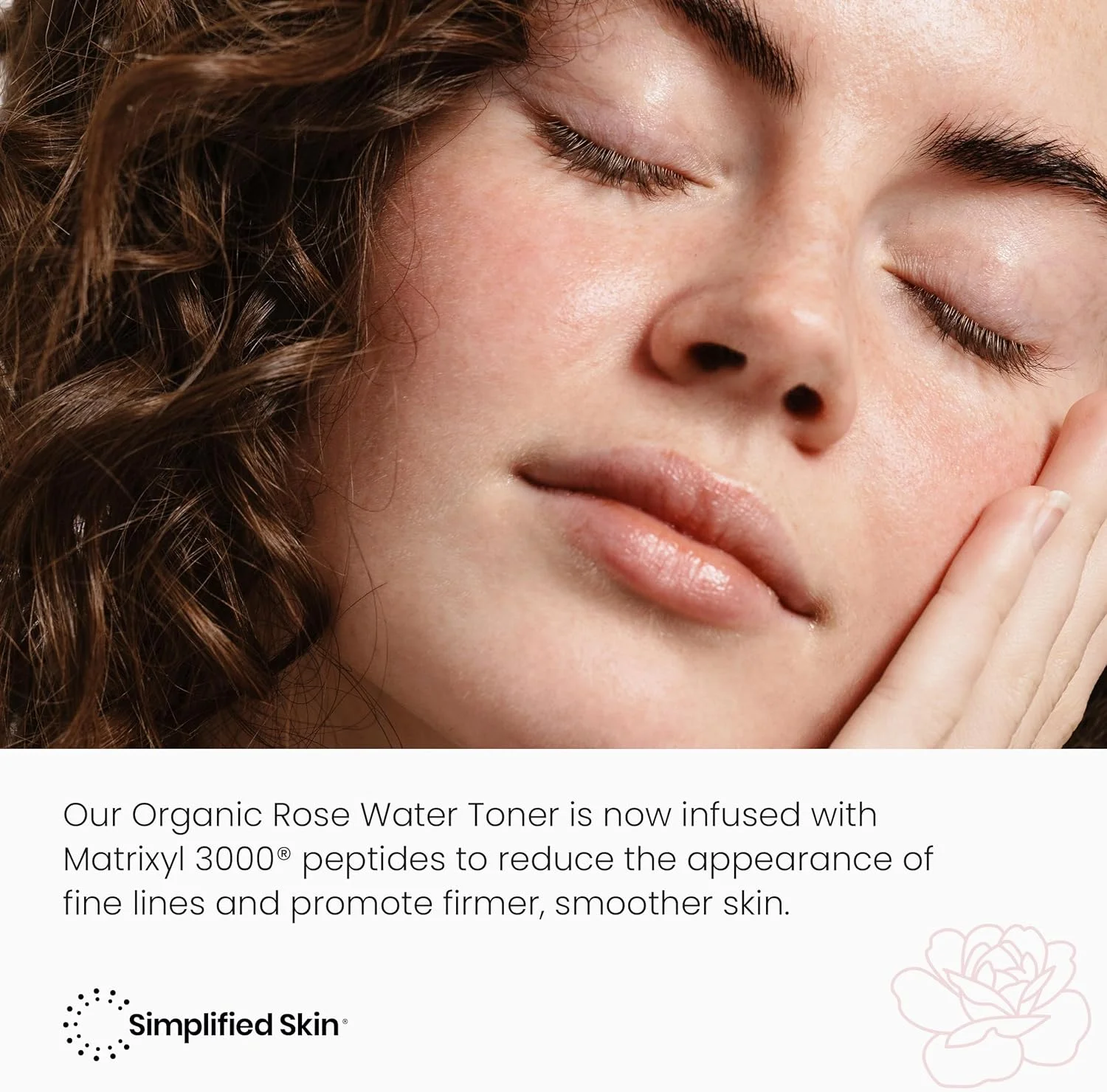 اسپری گلاب برای صورت با ماتریکسیل 3000 - میست صورت گلاب ارگانیک با آلوئه ورا و اسید هیالورونیک - آبرسان، کاهش خطوط ریز، افزایش تولید کلاژن و تسکین دهنده پوست - 4 اونس مایع