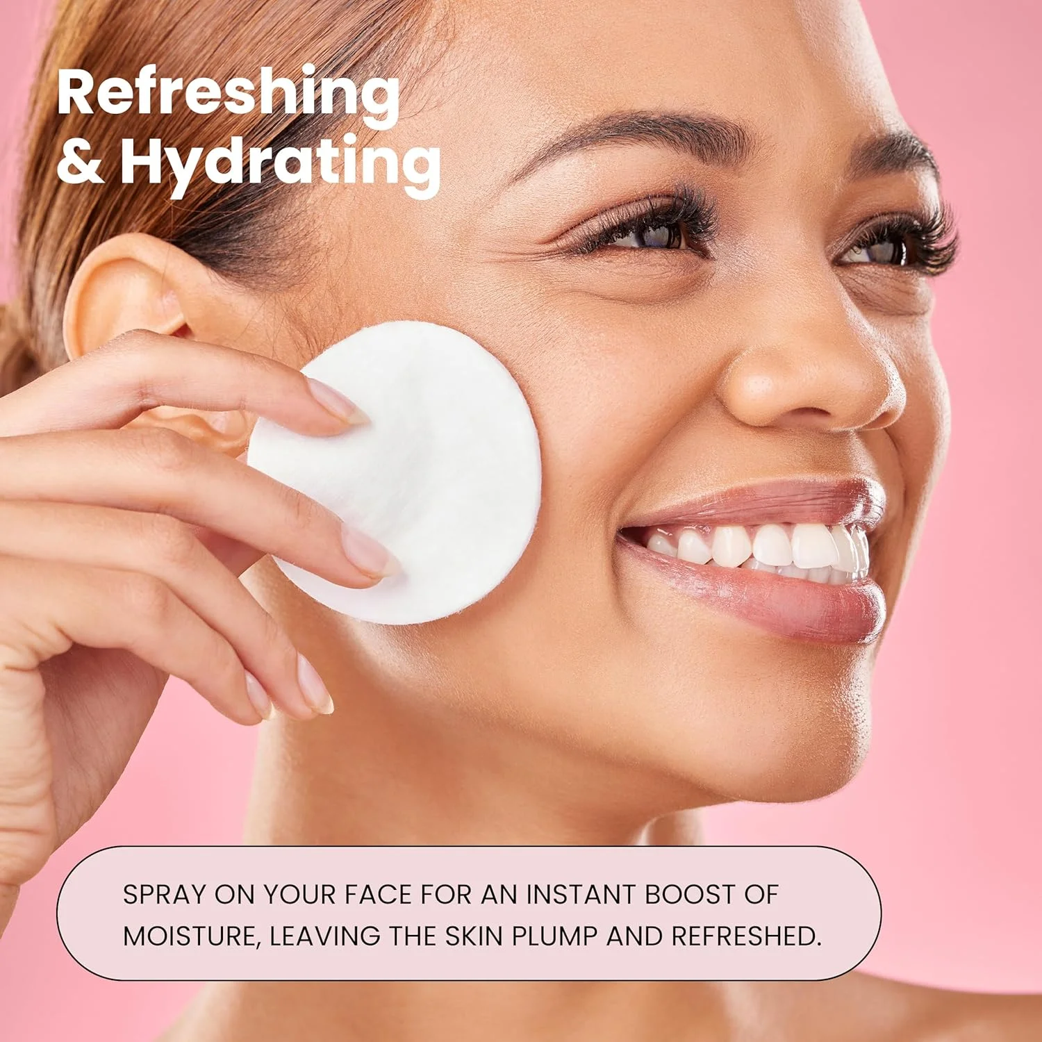 اسپری گلاب برای صورت با ماتریکسیل 3000 - میست صورت گلاب ارگانیک با آلوئه ورا و اسید هیالورونیک - آبرسان، کاهش خطوط ریز، افزایش تولید کلاژن و تسکین دهنده پوست - 4 اونس مایع