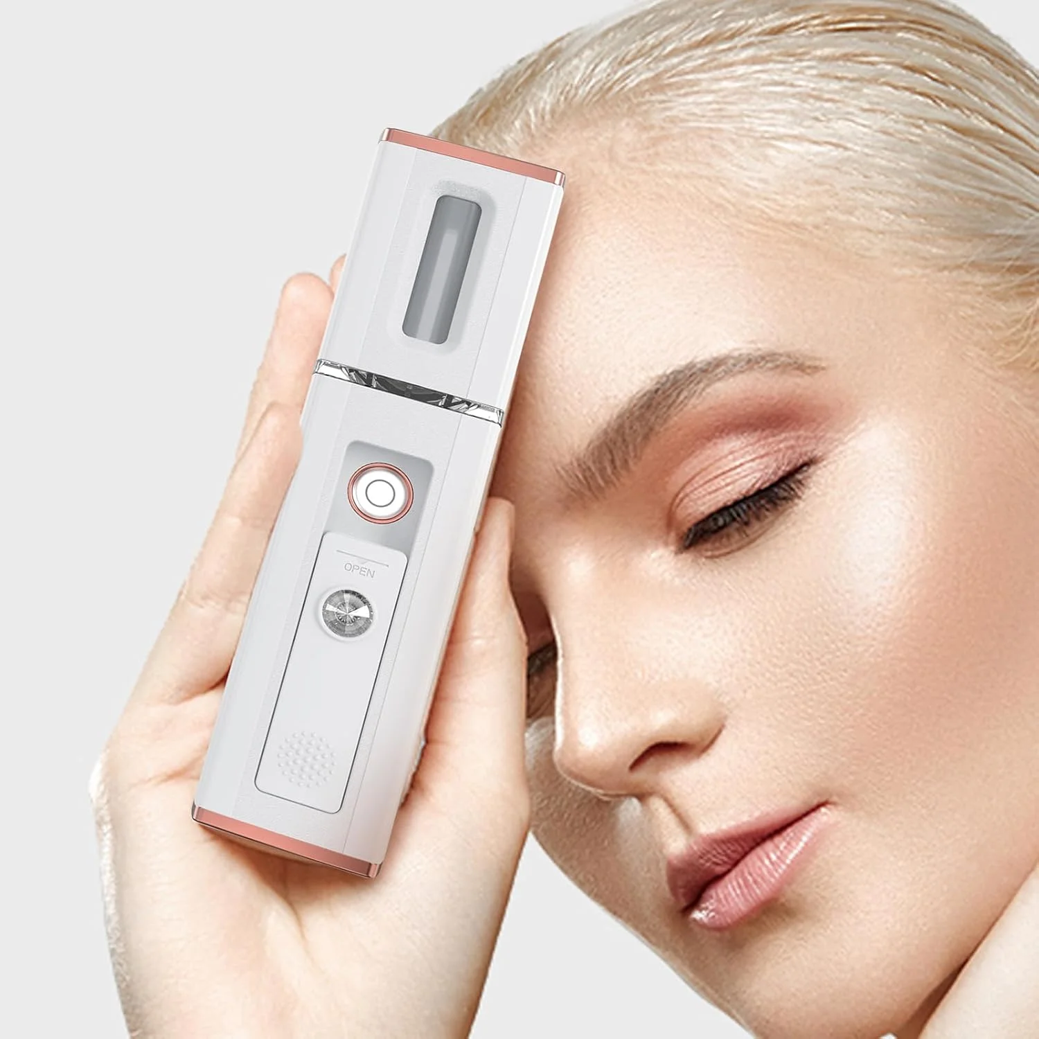 دستگاه مرطوب کننده صورت | اسپری صورت قابل شارژ | دستگاه رطوبت ساز دستی برای مراقبت روزانه از پوست، مناسب برای مطالعه و سفرهای کاری