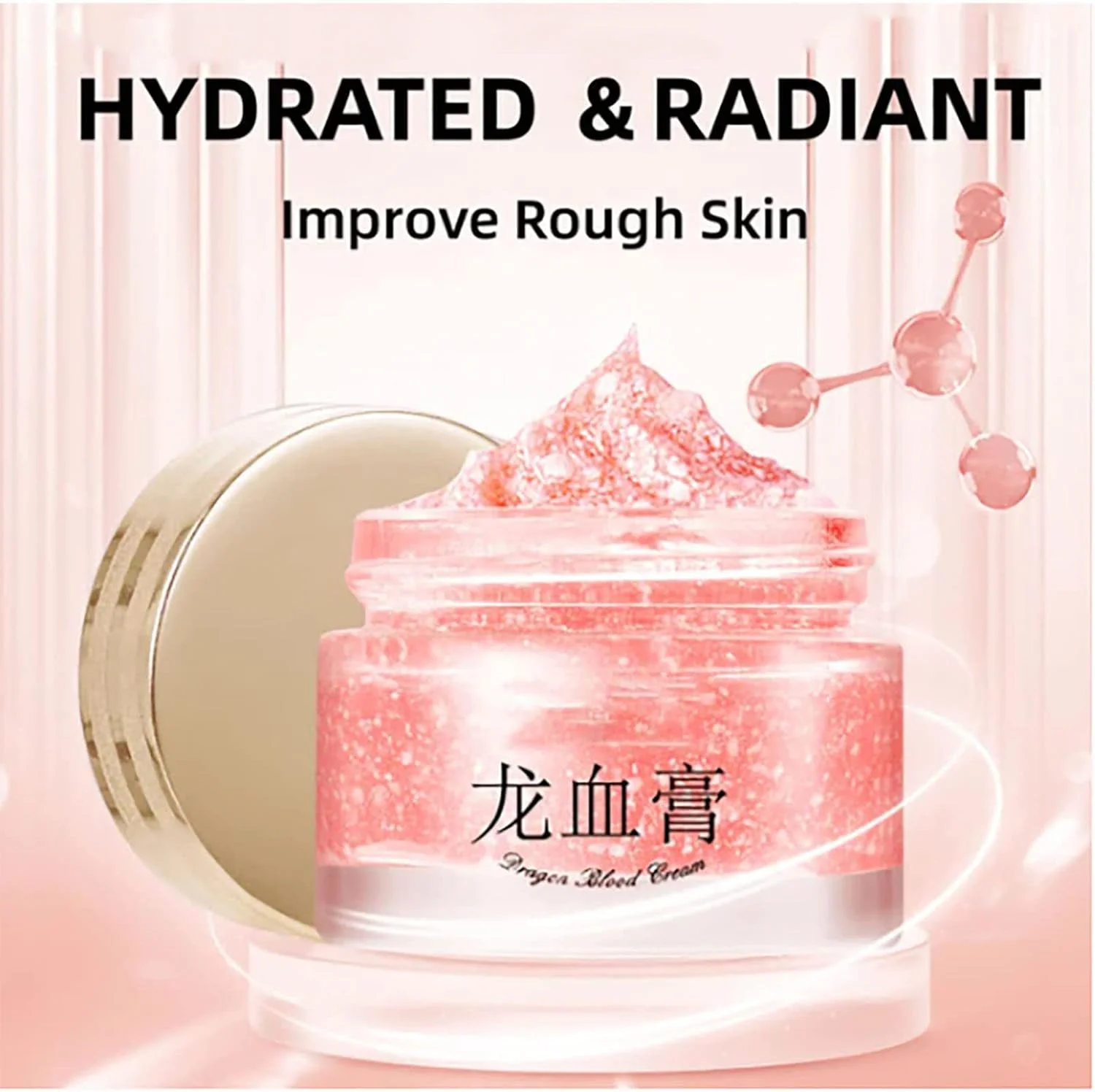 کرم خون اژدها حاوی رتینول و جفت، کرم صورت رتینول و کلاژن، کرم سفت کننده صورت رتینول، کرم مرطوب کننده ضد پیری روز و شب برای روشن کردن رنگ پوست (2 عدد)