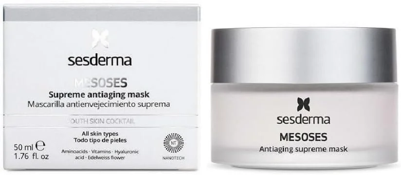 سسدرما | کرم مزوزس | کرم صورت لیپوزومی با مواد فعال | کرم ضد پیری عالی | کرم ضد چروک صورت | آمینو اسیدها | ویتامین ها | اسید هیالورونیک | کرم روز و شب | 50 میلی لیتر