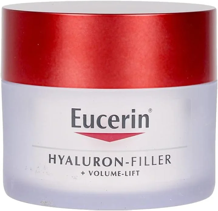 کرم روز ضد پیری و حجم دهنده صورت اوسرین مدل Hyaluron Filler + Volume Lift حاوی هیالورونیک اسید، لیفتینگ موثر و بازگرداندن حجم، محافظت در برابر UVA و UVB، SPF 15، مرطوب کننده برای پوست خشک، 50 میلی لیتر