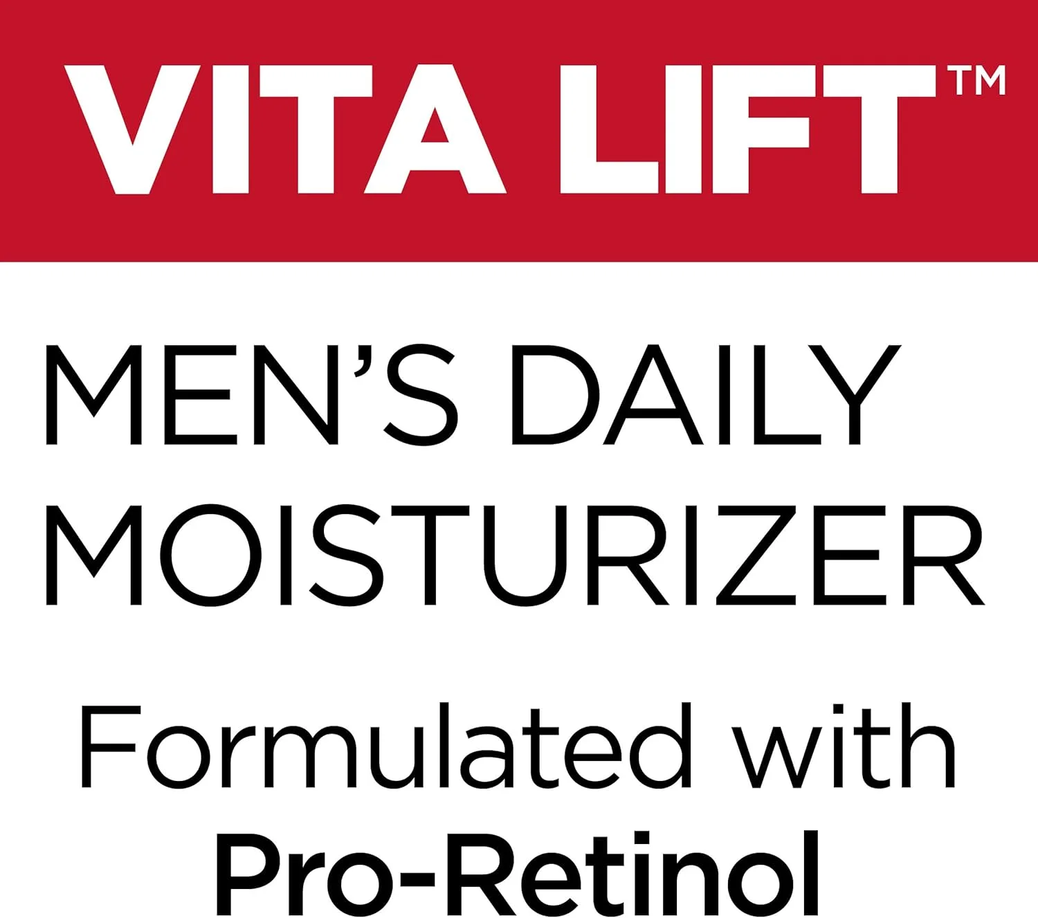 مرطوب کننده صورت ضد چروک و سفت کننده پوست لورال مردانه Expert Vitalift حاوی پرو-رتینول، مرطوب کننده صورت برای مردان، مراقبت از پوست و ریش مردانه، 48 گرم