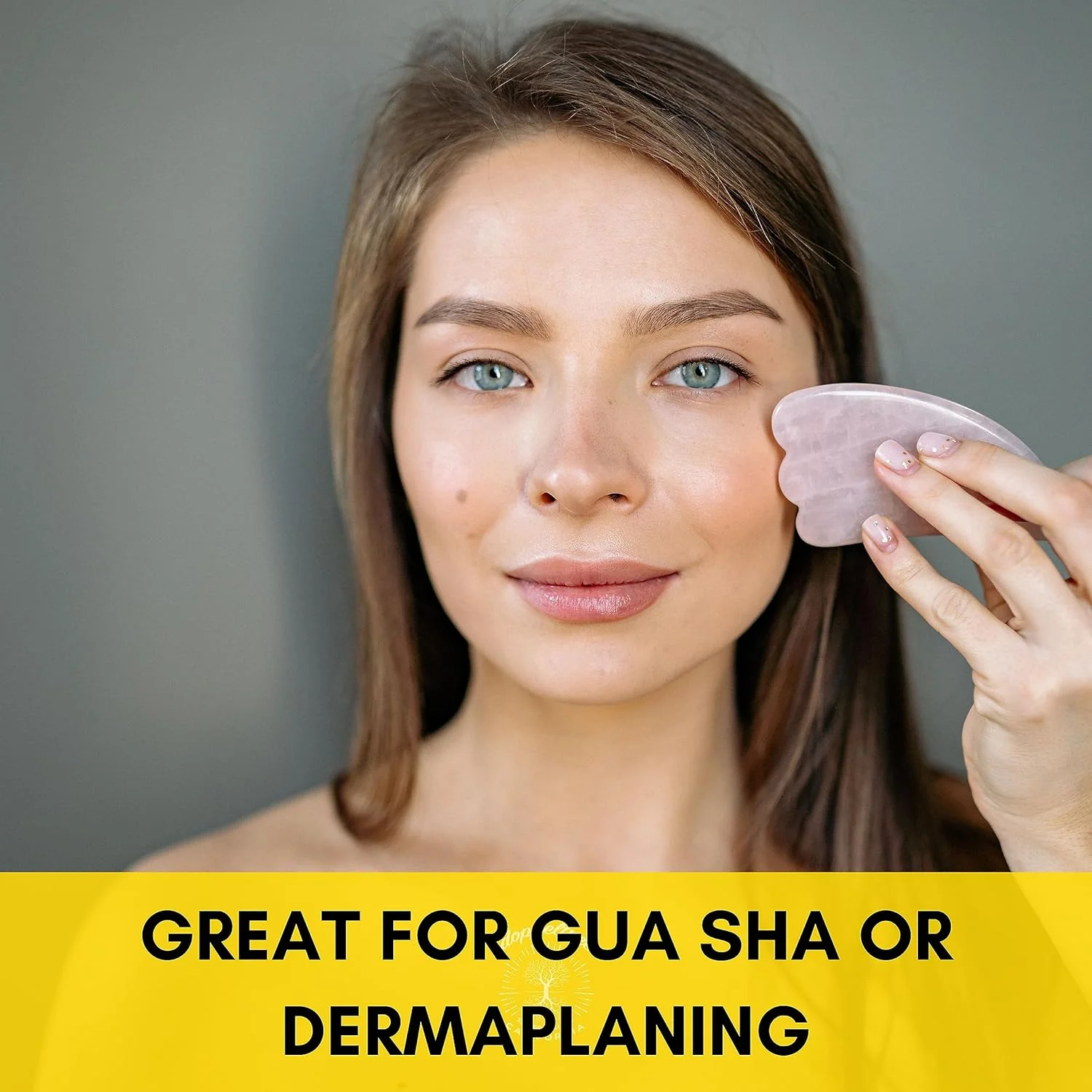 روغن صورت Doppeltree برای ماساژ صورت Gua Sha و درماپلنینگ، روغن صورت تقویت کننده درخشش ضد پیری با روغن گل رز فشرده سرد، روغن جوجوبا، روغن بادام و ویتامین C و E