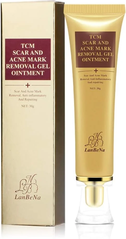 کرم رفع جای جوش LANBENA، درمان جوش های سرسیاه و از بین برنده جای زخم صورت