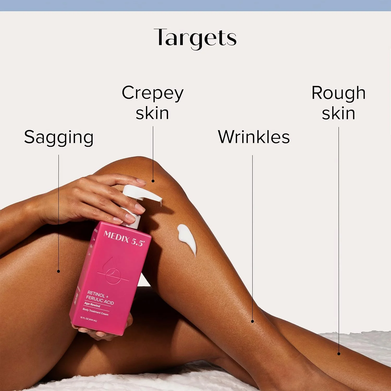 مجموعه کرم رتینول و کرم کلاژن Medix 5.5، کرم رتینول Medix 5 5 با اسید فرولیک، پوست چروکیده، چین و چروک و پوست آسیب دیده از آفتاب را هدف قرار می دهد، کرم کلاژن پوست شل را سفت می کند، دو عدد 443 میلی لیتری