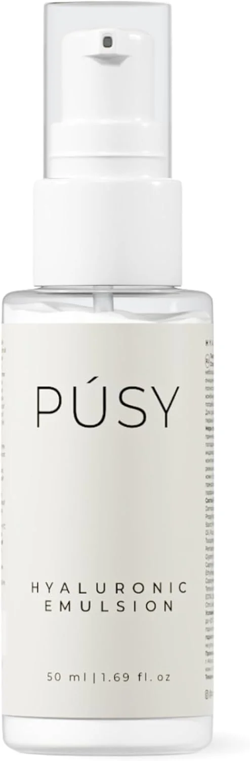 امولسیون سرم صورت اسید هیالورونیک – مرطوب کننده سبک روزانه صورت با روغن های زیره سیاه و انجیر، پانتنول و ویتامین E – کرم تسکین دهنده و غیر چرب برای پوست حساس – 50 میلی لیتر