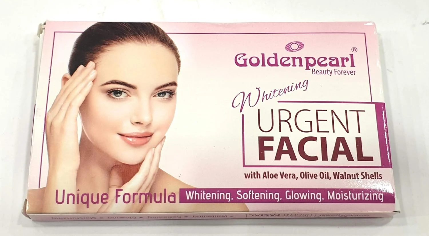 کرم صورت مروارید طلایی برای پوست حاوی روغن زیتون و پوسته گردو (ساشه فوری روشن کننده صورت 25 میلی لیتر)