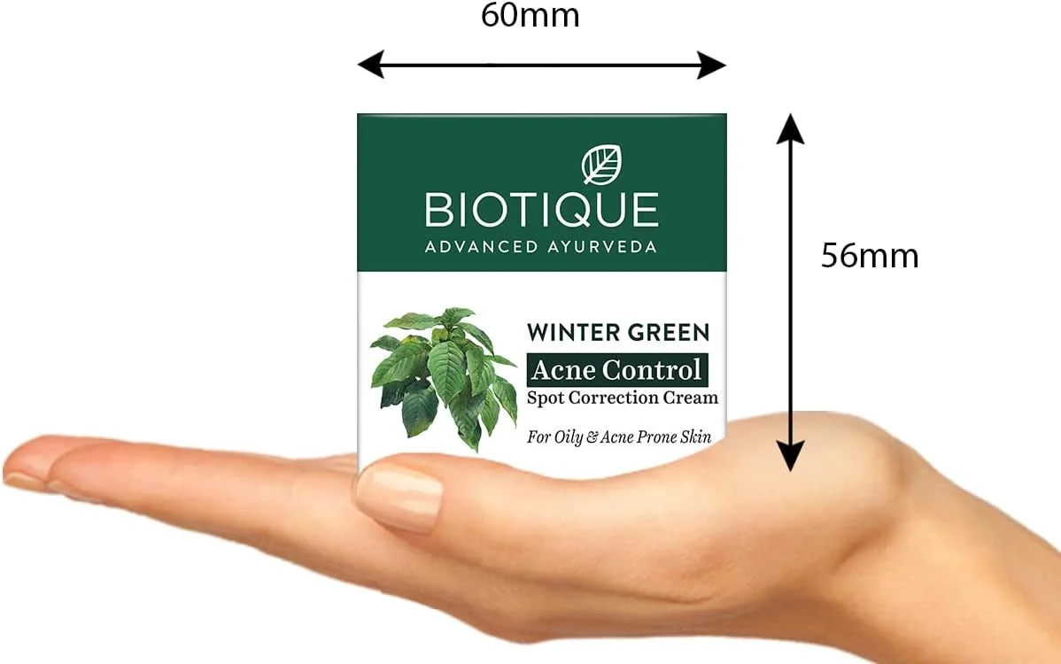کرم ضد جوش و اصلاح کننده لک بایوتیک Bio Winter Green، 15 گرم
