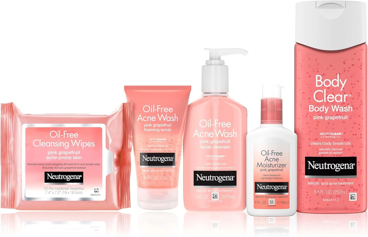 مرطوب کننده صورت نوتروژینا فاقد چربی با اسید سالیسیلیک 0.5%، لوسیون صورت برای مبارزه با آکنه، غیر چرب و غیر کومدوژنیک، 118 میلی لیتر