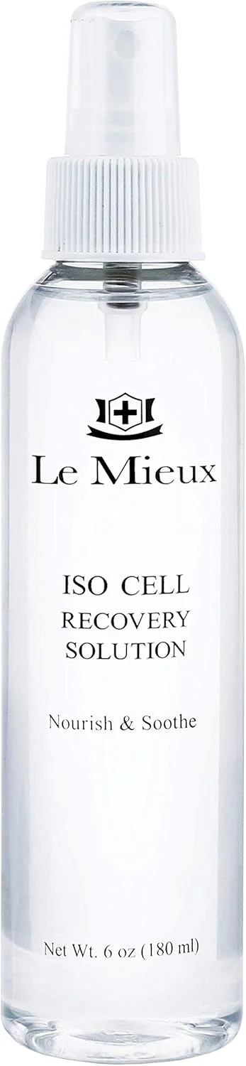تونر صورت محلول ترمیم کننده ایزو-سل لِ میو - اسپری تسکین دهنده صورت، اسید آمینه آبرسان و اسپری مواد معدنی برای کمک به آرام کردن پوست بعد از درمان، بدون پارابن یا سولفات (180 میلی لیتر)