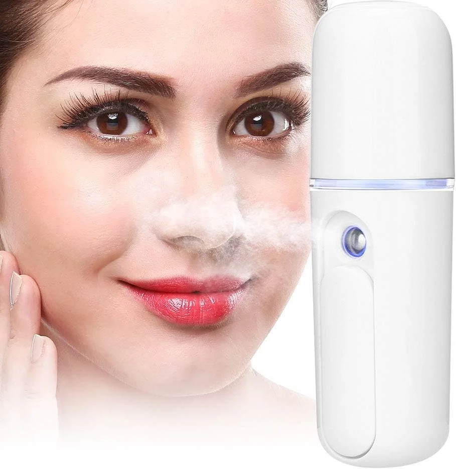 مینی اسپری نانو سرد قابل حمل 20 میلی لیتری، اسپری مرطوب کننده دستی نانو، اسپری آبرسان مرطوب کننده صورت USB