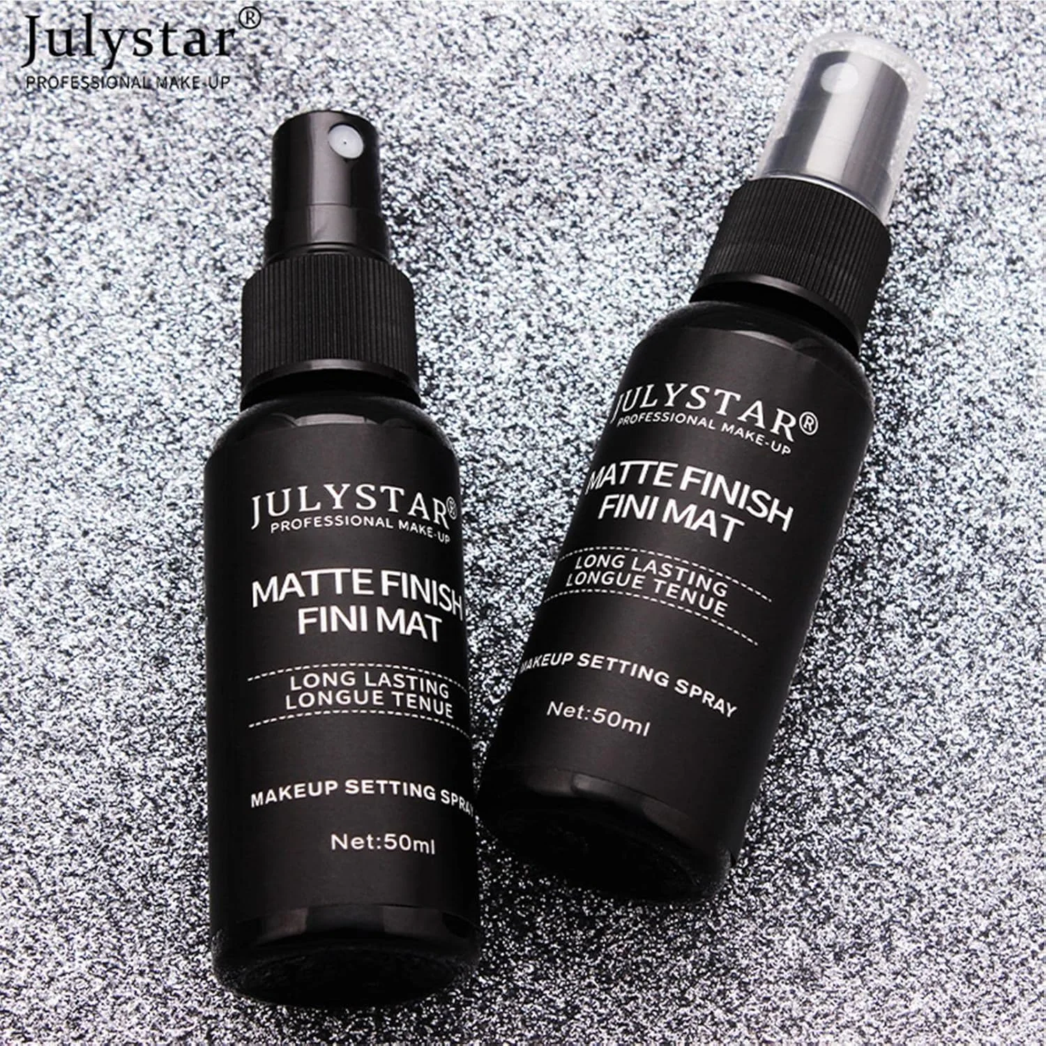 اسپری تثبیت کننده آرایش | اسپری تثبیت کننده آرایش با نمای نهایی مات | ماندگاری طولانی و ضد آب، تثبیت کننده آرایش 12 ساعته، اسپری آبرسان و مرطوب کننده صورت، 50 میلی لیتر Weizai