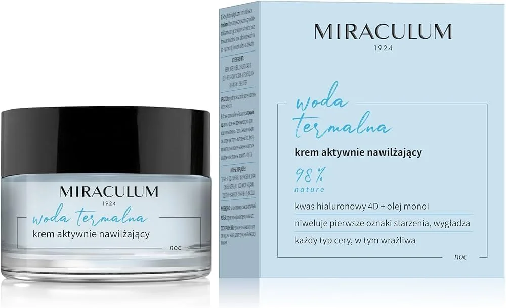 کرم شب آبرسان فعال آب معدنی میراکولوم، درمان ضد جوش برای پوست چرب، غیر کومدون زا، بدون رتینول