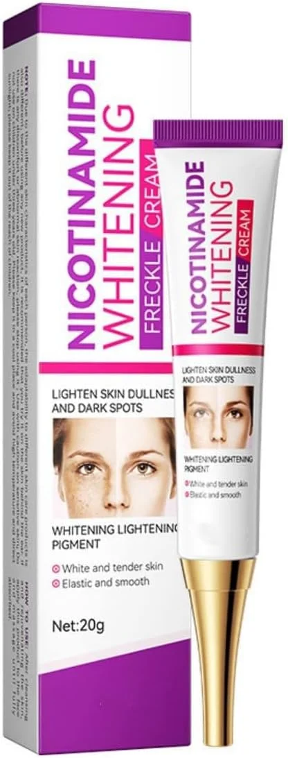 کرم روشن کننده پوست برای رفع لک های تیره، تیرگی، لکه ها، رنگدانه ها، جای جوش و روشن کننده صورت بانوان (2 عدد)