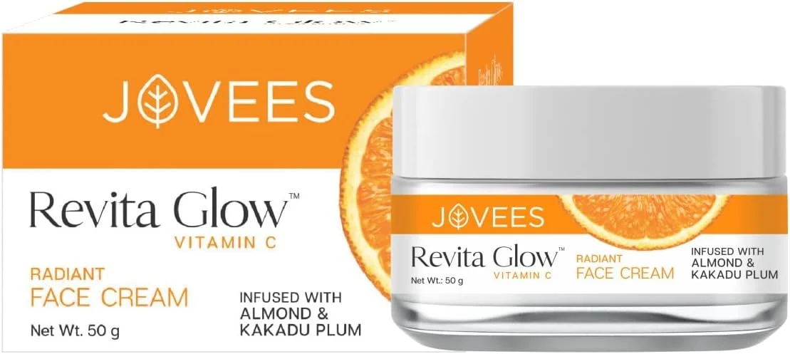 کرم صورت روشن کننده ویتامین C جویز رویتا گلو 50 گرم