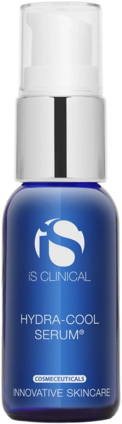 سرم آبرسان و خنک کننده پوست آی اس کلینیکال، سرم صورت طراوت بخش و آبرسان، ضد لک، ضد قرمزی، 30 میلی لیتر