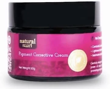 کرم اصلاح کننده رنگدانه صورت - روشن کننده طبیعی پوست و رفع لک های تیره - 50 گرم - کرم ضد لک برای یکنواخت کردن رنگ پوست - استفاده روزانه برای انواع پوست
