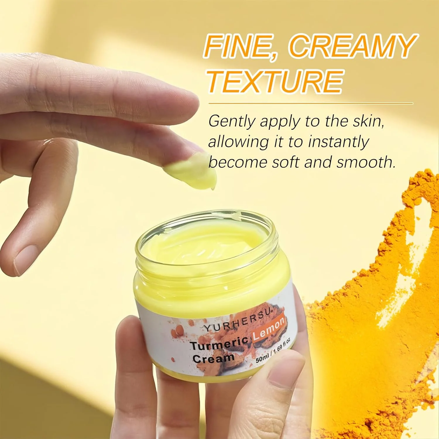 کرم صورت زردچوبه برای لکه‌های تیره - لوسیون روشن کننده طبیعی برای صورت و بدن که آکنه، جای زخم، آسیب های ناشی از آفتاب و هایپرپیگمنتیشن را از بین می برد و در عین حال رنگ پوست را یکنواخت کرده و درخشندگی را باز می گرداند.