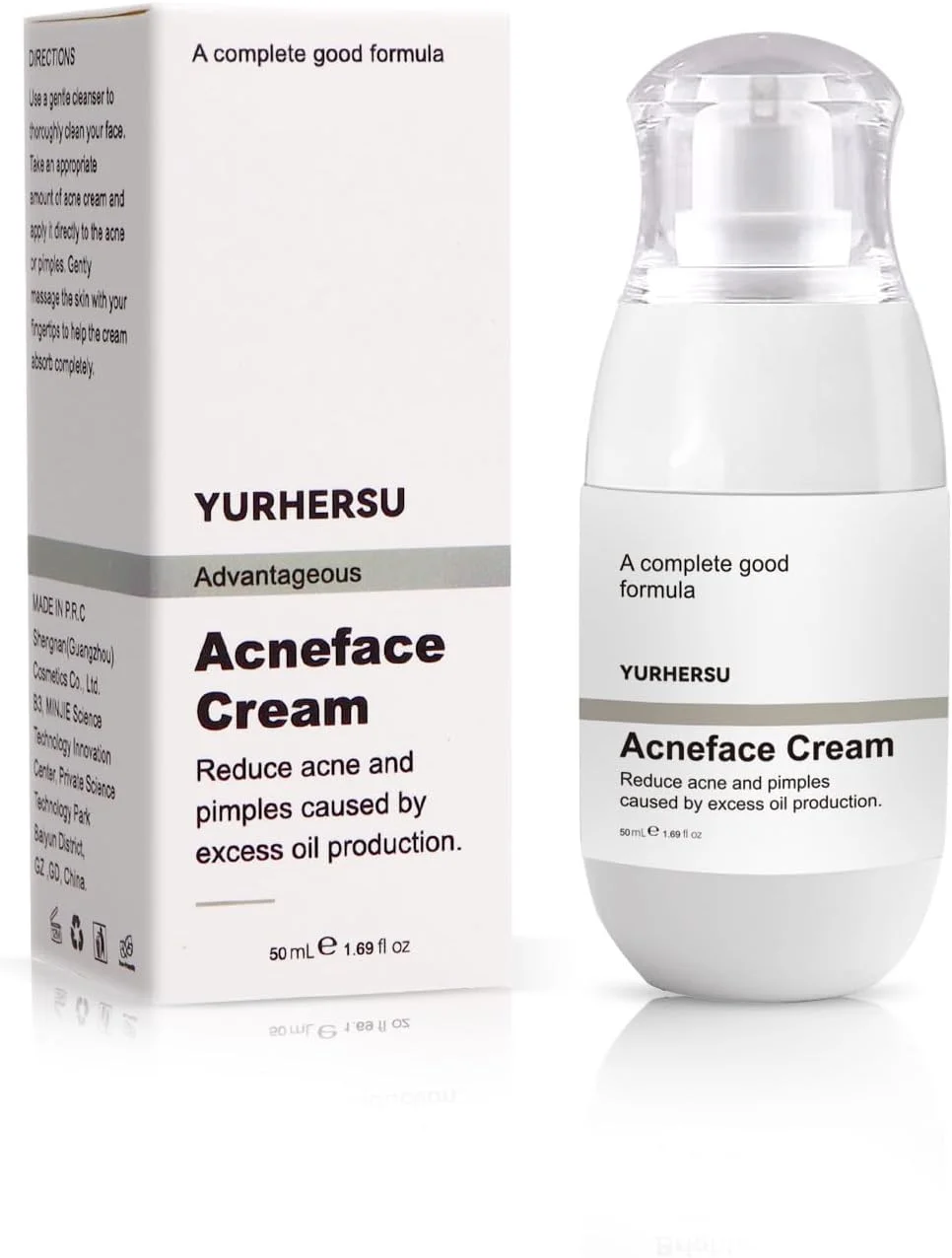 کرم صورت حاوی اسید سالیسیلیک برای مبارزه با آکنه - فرمول کنترل چربی، تسکین دهنده پوست تحریک شده، ترمیم کننده آسیب ها، مرطوب کننده عمیق، کاهش دهنده جوش ها و لک ها، مناسب برای پوست های حساس و مستعد آکنه