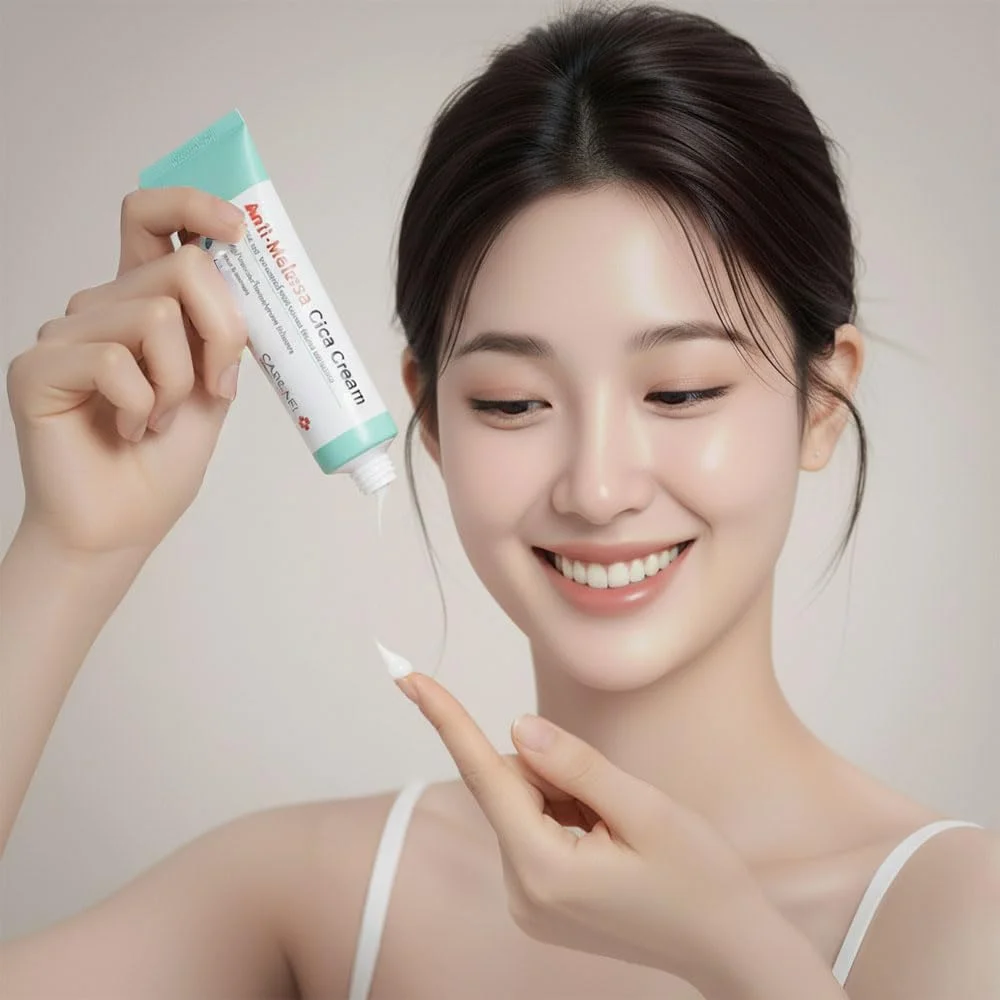 کرم صورت درمان لک های پوستی CARE:NEL - حاوی نیاسینامید و سنتلا آسیاتیکا - محصولات مراقبت از پوست کره ای 40 میلی لیتر