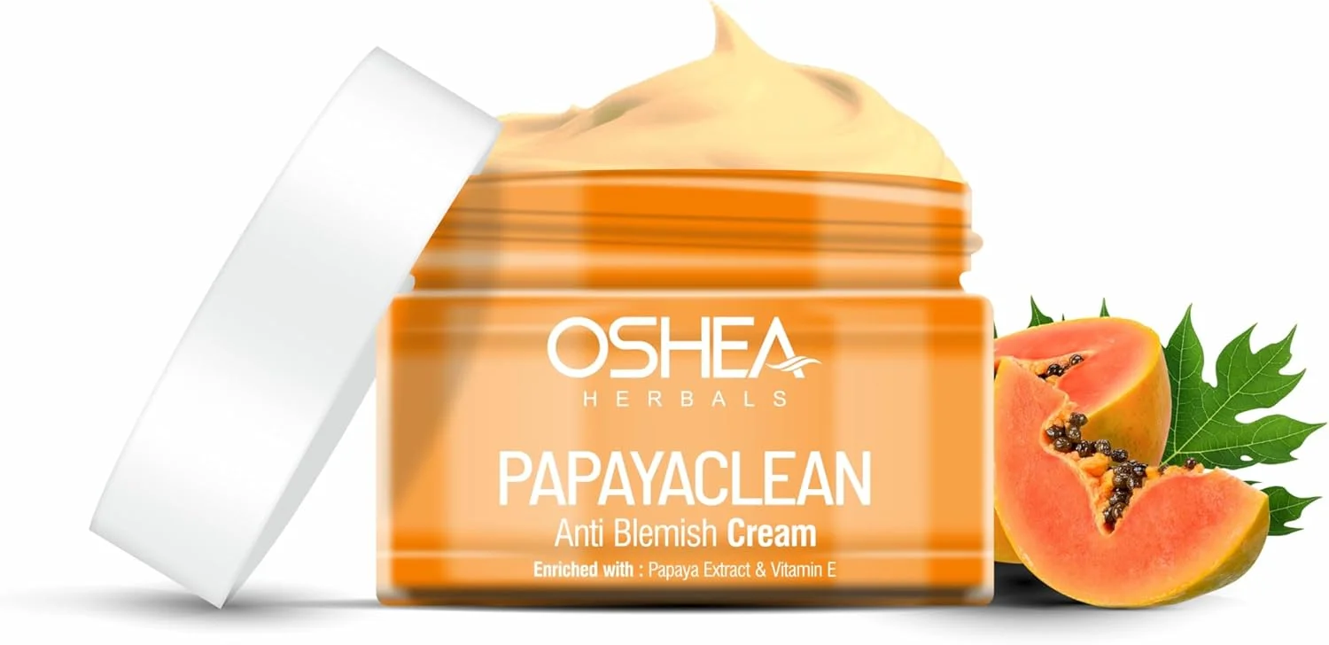 کرم ضد لک پاپایا اوشه هربالز - آبرسان پوست - روشن کننده لک ها و بهبود دهنده رنگ پوست - غنی شده با عصاره پاپایا و ویتامین E - بدون مواد شیمیایی سمی - 50 گرم