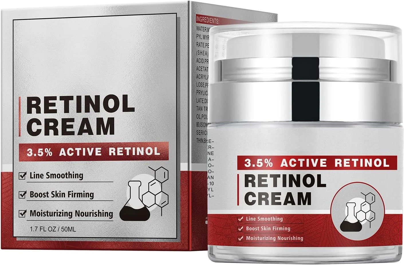 کرم صورت برای زنان، مرطوب کننده صورت ضد چروک، مرطوب کننده صورت با اسید هیالورونیک و کلاژن، کرم صورت مرطوب کننده روزانه برای زنان و مردان، روز و شب