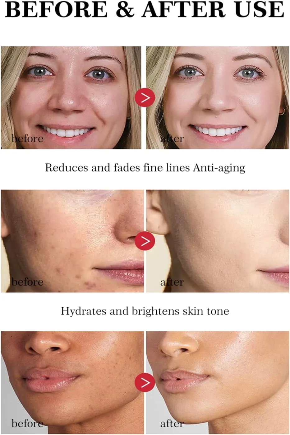 کرم صورت حاوی ویتامین C و هیالورونیک اسید، مرطوب کننده صورت روز و شب برای زنان و مردان، مراقبت از پوست آبرسان و ضد چروک، 30 گرم کرم صورت حاوی ویتامین C و هیالورونیک اسید، مرطوب کننده صورت روز و شب برای زنان و مردان، مراقبت از پوست آبرسان و ضد چروک، 30 گرم