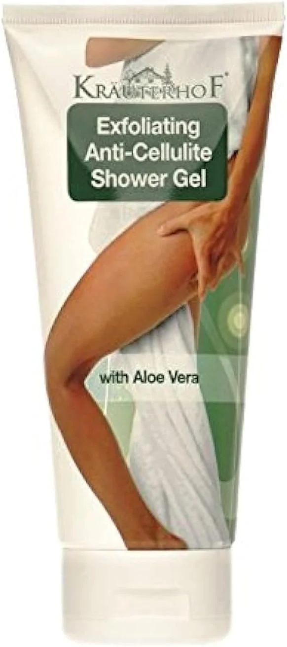 ژل دوش لایه بردار ضد سلولیت کروترهوف با آلوئه ورا و علف لیمو