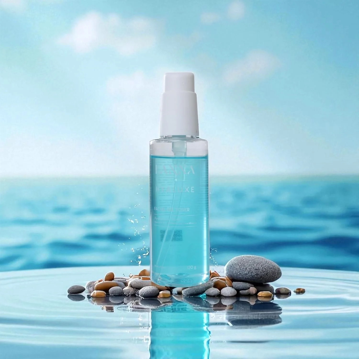 تونر ژلی اسید هیالورونیک، ضد چروک و مرطوب کننده، 120 میلی لیتر، مایع، مناسب انواع پوست، غنی شده با مواد معدنی، احیا کننده، قابض