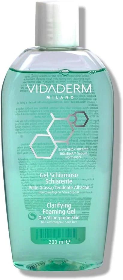 ژل شستشوی فومینگ شفاف کننده پوست چرب و مختلط - بدون سولفات، متعادل کننده pH، کنترل چربی، تست شده توسط متخصص پوست - 200 میلی لیتر