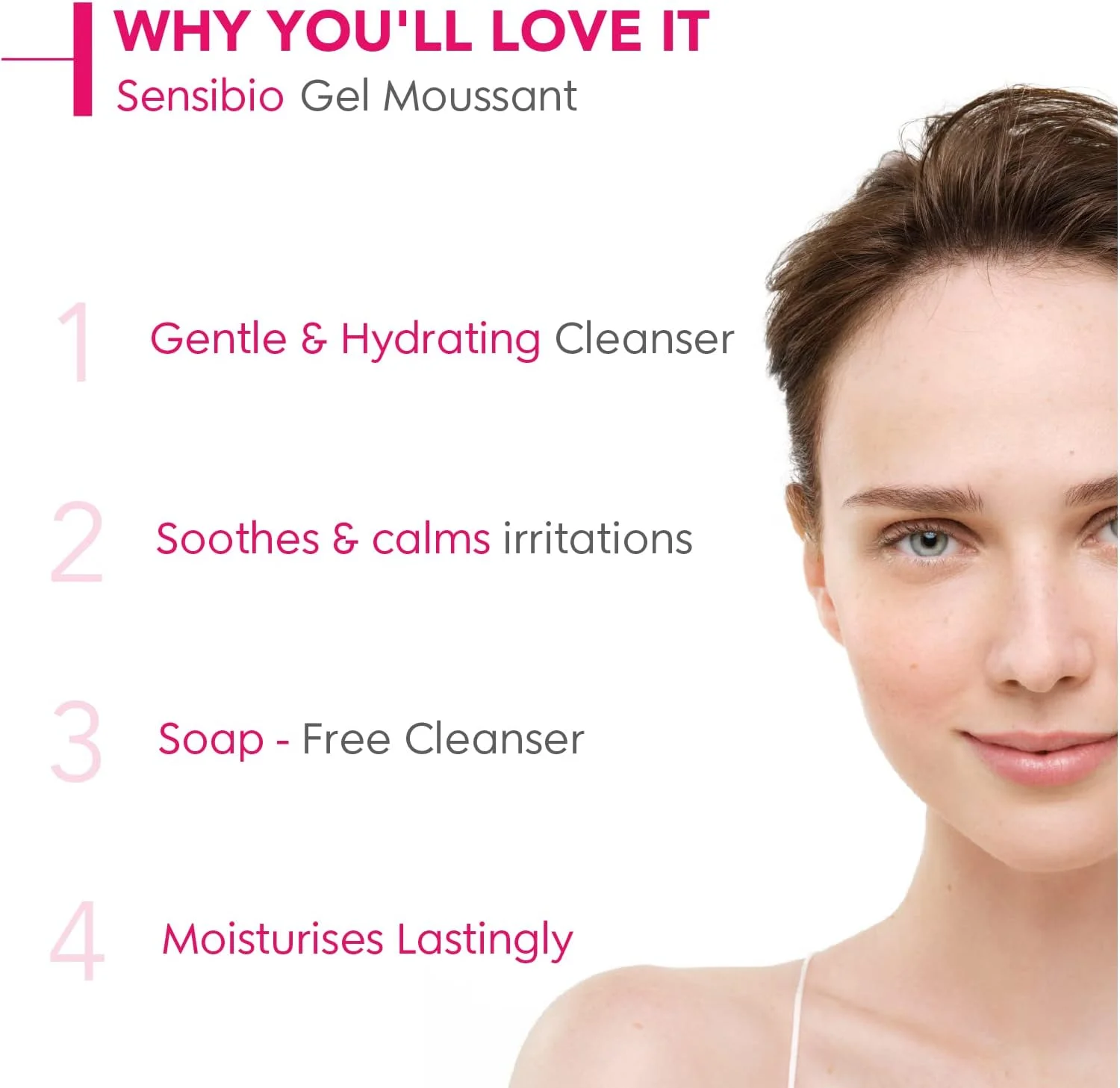 ژل شستشوی فومینگ ملایم و تسکین دهنده میسلار بایودرما Sensibio مناسب پوست حساس (500 میلی لیتر)