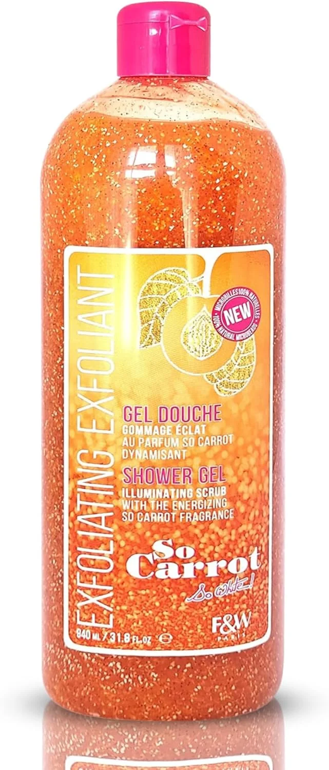 ژل شستشوی بدن لایه بردار Fair & White So Carrot، ۹۴۰ میلی لیتر