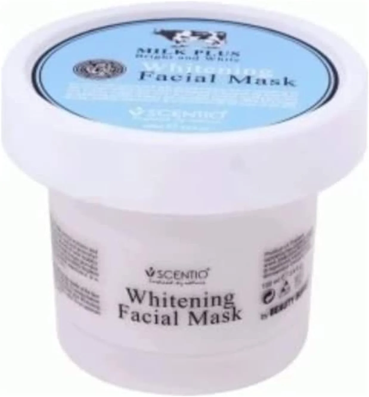 اسکراب صورت شیر پلاس ارگانیک سنتيو، روشن کننده، ۱۰۰ میلی لیتر