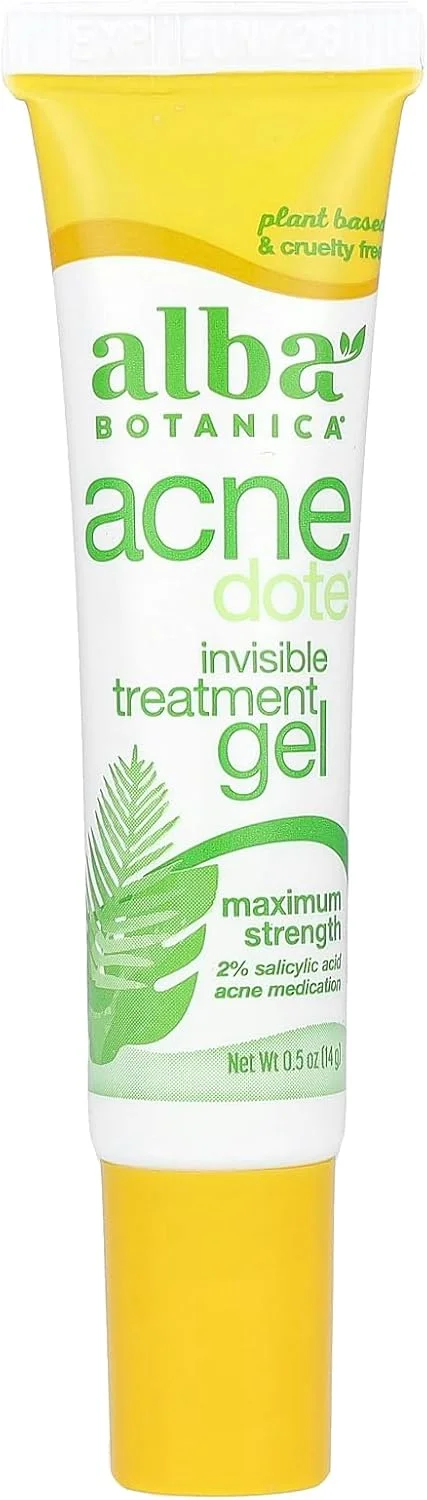 ژل درمان کننده قوی و نامرئی آکنه آلبا بوتانیکا، 14 گرم