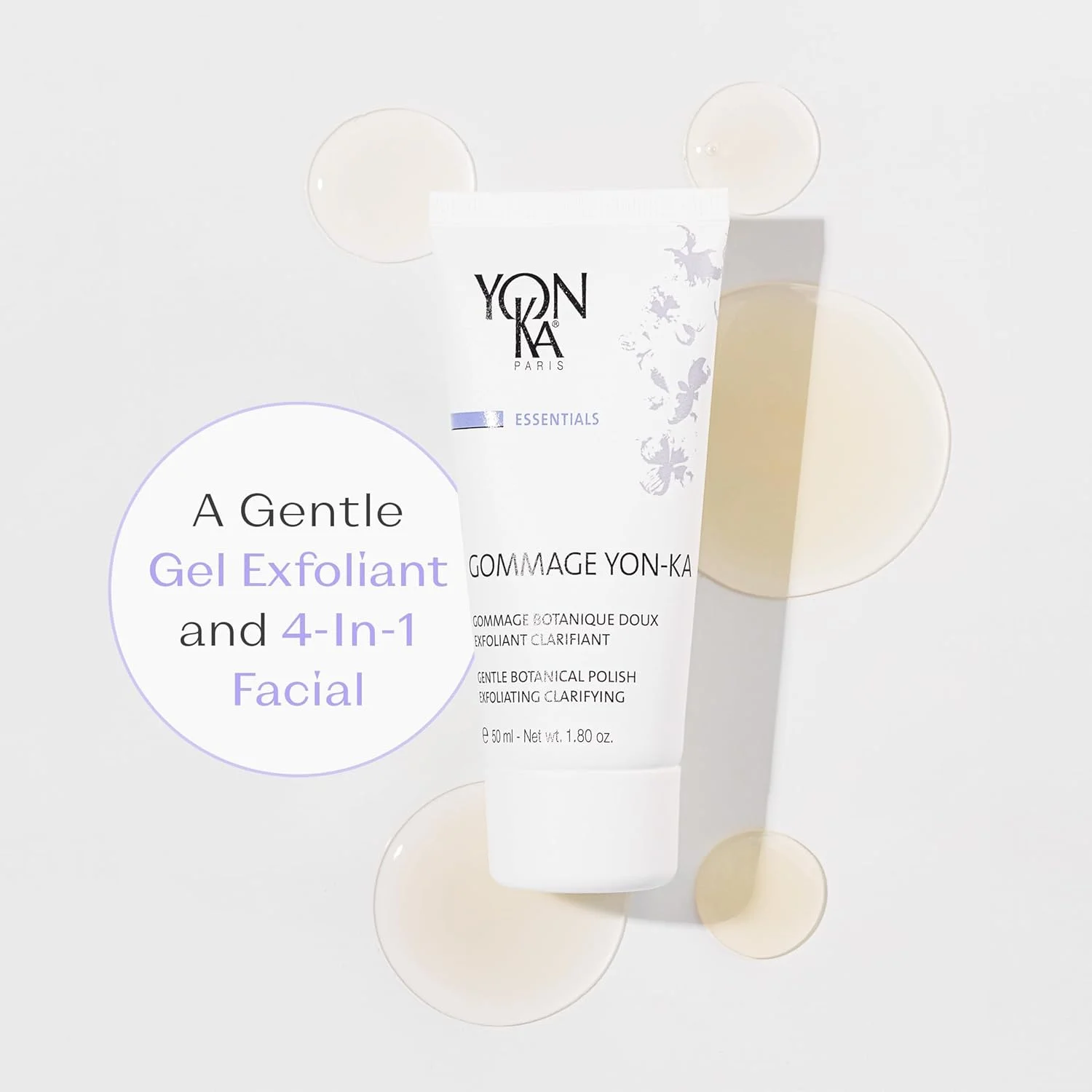 ژل لایه بردار و آبرسان یونکا - روشن کننده و درخشان کننده پوست - 50 میلی لیتر