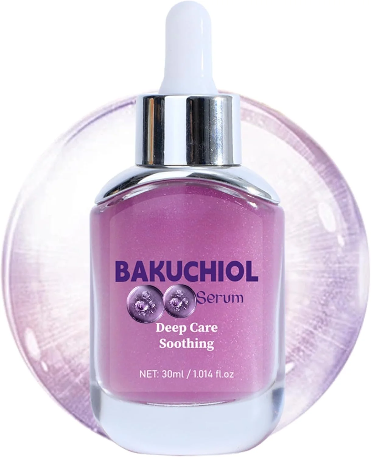 سرم باکوچیول برای حجیم کردن صورت، سرم باکوچیول با نیاسینامید برای روشن کردن پوست، سرم مراقبت از پوست کره‌ای، ضد چروک و خطوط ریز، کوچک کننده منافذ، مرطوب کننده