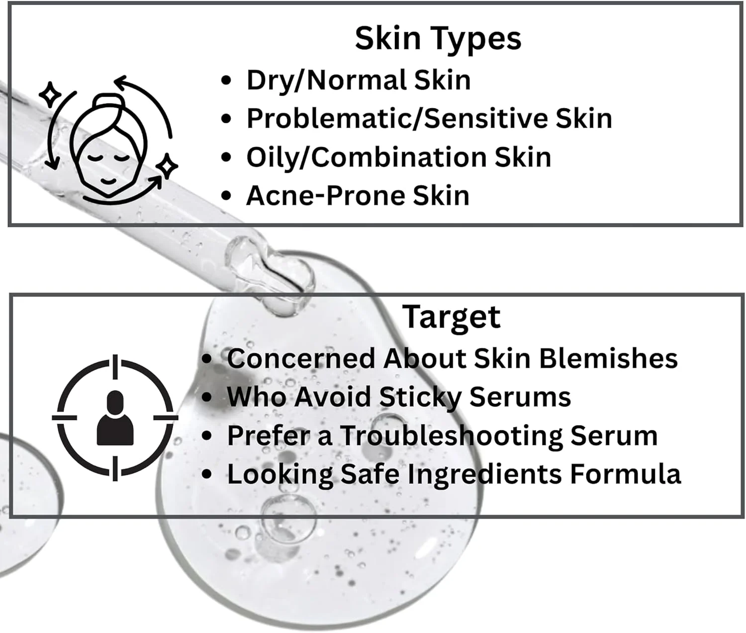 سرم کنترل آکنه Acnetrix، ۳۰ میلی لیتر – حاوی ۸٪ نیاسینامید برای مراقبت از لک ها و ۱٪ زینک PCA برای کنترل سبوم – تسکین دهنده پوست و کاهش التهاب – غیر چسبنده، بدون عطر، مناسب برای پوست های حساس