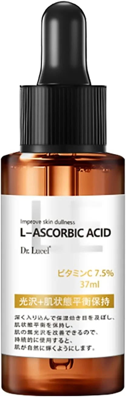 سرم احیا کننده صورت حاوی 7.5% ویتامین C دکتر لوسل 37 میلی لیتر / حاوی نیاسینامید، روشن کننده و ترمیم کننده پوست، کاهش لکه های تیره، یکنواخت کننده رنگ پوست، آبرسان، ایجاد کننده پوستی جوان و درخشان