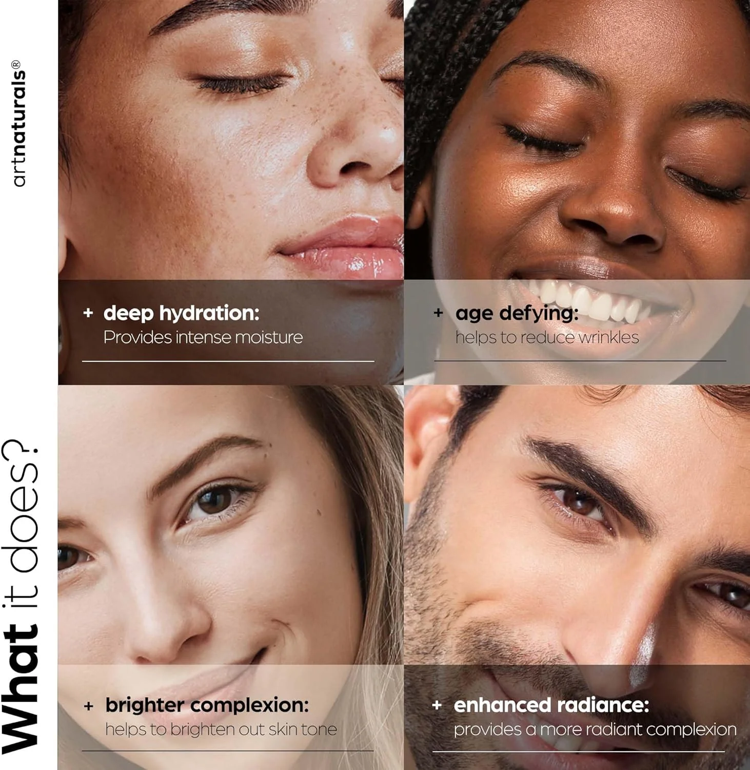 مجموعه ضد پیری آرت نچرالز: سرم ویتامین سی (30 میلی لیتر)، سرم رتینول (30 میلی لیتر) و سرم هیالورونیک اسید (30 میلی لیتر) برای ضد چروک و رفع تیرگی دور چشم