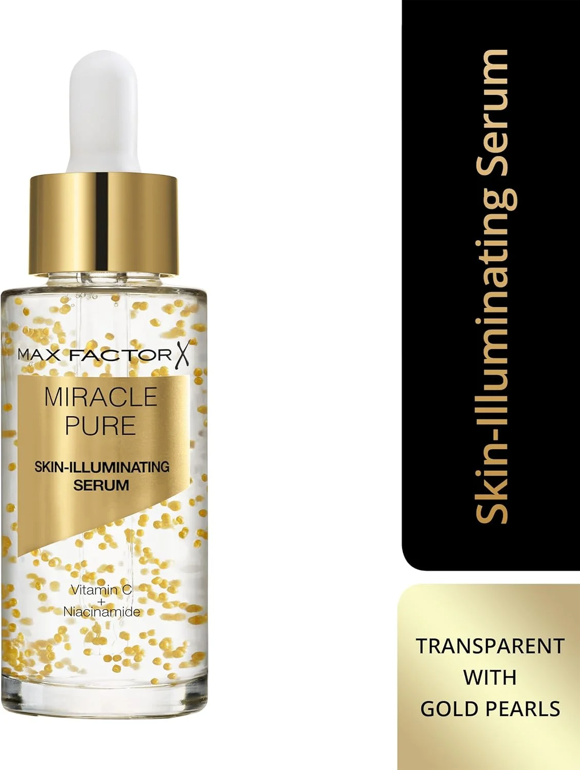 سرم روشن کننده پوست مکس فکتور میراکل پیور، سرم ویتامین C، فرمول وگان، درخشش فوری پوست و درخشندگی ماندگار، آبرسانی 24 ساعته، از نظر بالینی ثابت شده، 30 میلی لیتر سرم روشن کننده پوست مکس فکتور میراکل پیور، سرم ویتامین C، فرمول وگان، درخشش فوری پوست و درخشندگی ماندگار، آبرسانی 24 ساعته، از نظر بالینی ثابت شده، 30 میلی لیتر