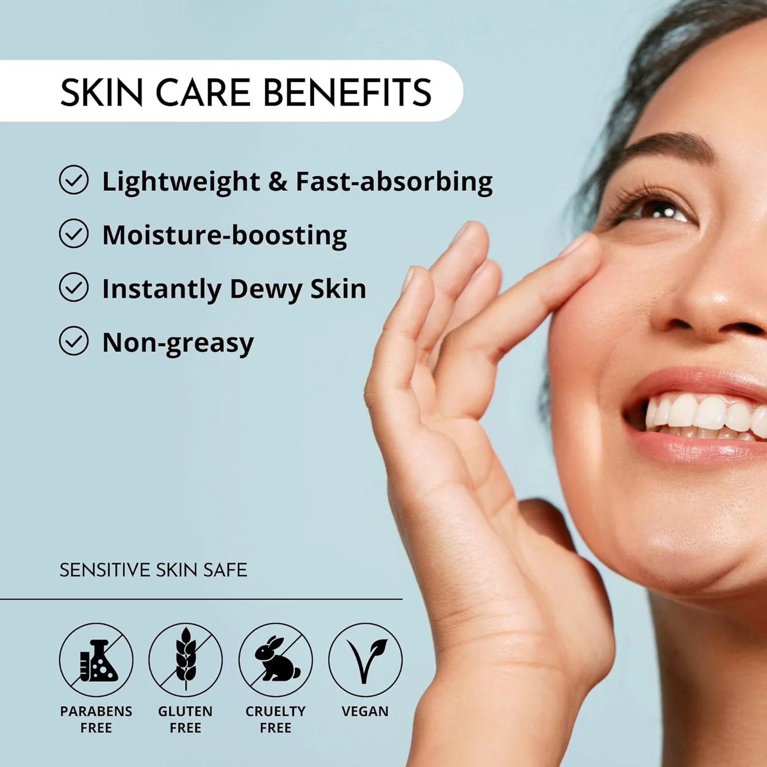 سرم هیالورونیک اسید MAELOVE با ویتامین B5، بدون عطر، فرمول سبک و غیر چرب با پانتنول و رسوراترول برای آبرسانی نهایی و درخشش شبنم‌دار و جوان، کاهش خطوط ریز و چروک، ساخت آمریکا