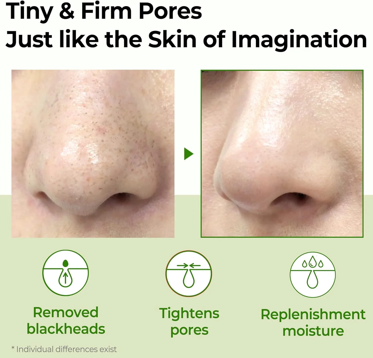 سرم تنگ کننده منافذ حاوی ماچا سام بای می | 50 میلی لیتر | ساخته شده از آب ماچا برای پوست حساس | اثر مرطوب کنندگی و پاکسازی پوست - مراقبت از جوش های سرسیاه، سبوم و منافذ