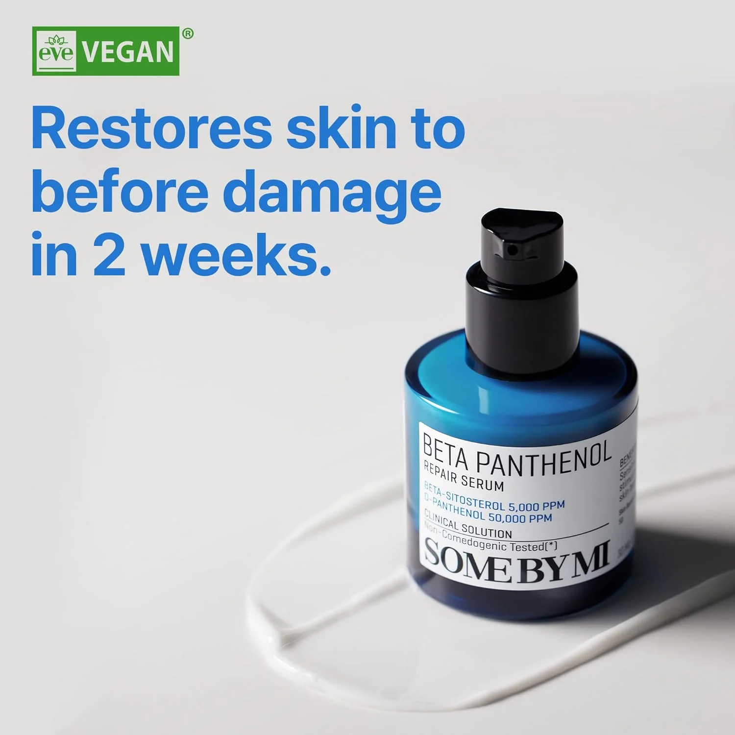 سرم ترمیم کننده بتا-پانتنول سام بای می - 30 میلی لیتر - بازسازی سد پوستی با بتا-سیتواسترول و پانتنول - سرم صورت روزانه برای مرطوب سازی پوست و ضد چروک - مراقبت از پوست کره ای